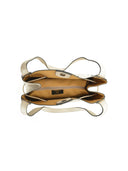 Borsa tote Angelica beige in vera pelle