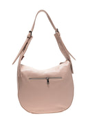 Borsa a tracolla Gelia rosa in vera pelle