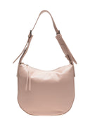 Borsa a tracolla Gelia rosa in vera pelle