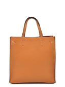 Borsa con manico superiore Sarel cognac in vera pelle