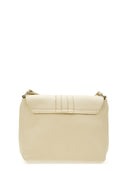 Borsa a tracolla Louisa, vera pelle beige