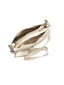 Borsa a tracolla Samira beige in vera pelle