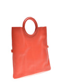 Mangotti Bags Genta de mana  Elise piele naturala -ROSU