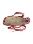 Borse Borsa con manico superiore Kia in vera pelle Rossa