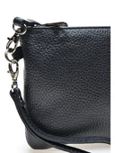 Borsa a tracolla Riko in vera pelle nera