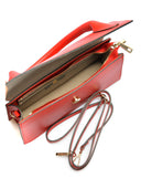 Borse Borsa a tracolla Tia vera pelle Rosso