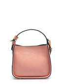 Borsa a mano Chantal rosa in vera pelle