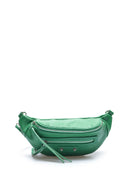 Carla Ferreri borseta Aminia piele naturala  Verde