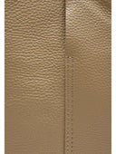 Borsa Shopper Assunta in pelle naturale tortora