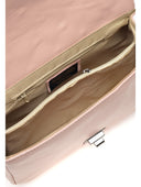 Borsa a tracolla Dasha rosa in vera pelle