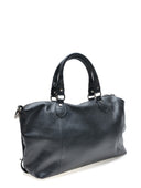 Borse Borsa a mano Milana vera pelle Nero