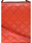 Borsa a mano Yume in vera pelle rossa