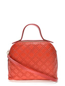 Borsa a mano Yume in vera pelle rossa