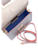 Marsupio Greta rosa in vera pelle