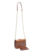 Marsupio Greta in vera pelle Cognac