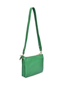 Borse Borsa a tracolla Fabiola in pelle naturale Verde