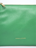 Anna Luchini geanta de umar Fabiola piele naturala  Verde deschis