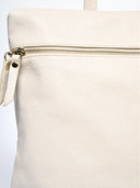 Zaino Malina beige in vera pelle