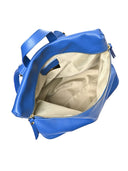 Zaino Malina in vera pelle Blu elettrico