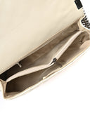 Borsa a tracolla Eleonora beige in vera pelle