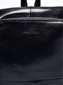 Anna Luchini rucsac Francine piele naturala  Negru stamp