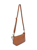 Borsa a mano Mimi cognac in vera pelle