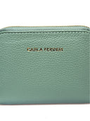 Portafoglio Dacia in pelle naturale verde chiaro