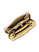 Portafoglio Dacia rosa in vera pelle