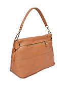 Borsa a mano Daria cognac in vera pelle