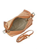 Borsa a mano Daria cognac in vera pelle