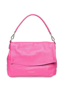 Borsa a mano Daria in pelle naturale fucsia