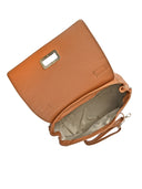 Borse Borsa a tracolla Theodora in pelle naturale Cognac