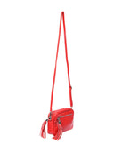 Borse Borsa a tracolla Tova in vera pelle Rosso