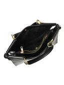 Borsa a mano Anastasia in pelle naturale nera