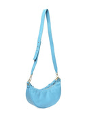 Borsa a mano Maximiliane in pelle naturale azzurro