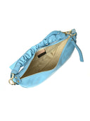 Borsa a mano Maximiliane in pelle naturale azzurro