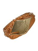 Borsa a mano Maximiliane cognac in vera pelle