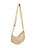 Borsa a mano Maximiliane in vera pelle color talpa