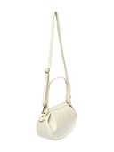 Borsa a mano Ica in pelle naturale beige