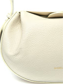 Borsa a mano Ica in pelle naturale beige