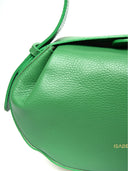Isabella Rhea Geanta de mana Ica piele naturala verde