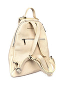 Isabella Rhea rucsac Alba piele naturala  Bej