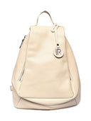 Isabella Rhea rucsac Alba piele naturala  Bej