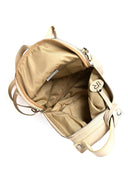 Isabella Rhea rucsac Alba piele naturala  Bej