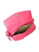 Isabella Rhea Geanta de mana  Amaya piele naturala  Fuxia