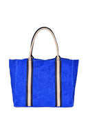 Borse Borsa a mano Anika in pelle naturale Blu elettrico