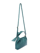 Borsa a mano Astrid in vera pelle Verde