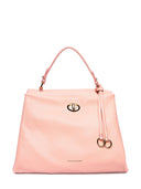 Borsa a mano Helene rosa in vera pelle