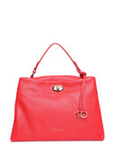 Borsa a mano Helene in vera pelle Rossa