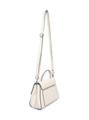 Borsa a mano Sofia beige in vera pelle